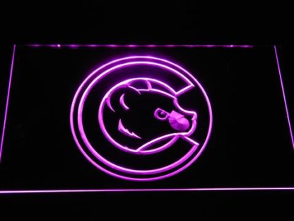 Chicago Cubs Cub Head neon sign LED