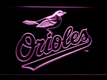 Baltimore Orioles 8 neon sign LED