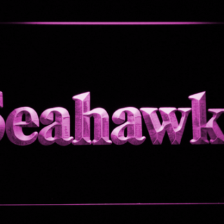 Seattle Seahawks 1976-2001 Text - Legacy Edition neon sign LED
