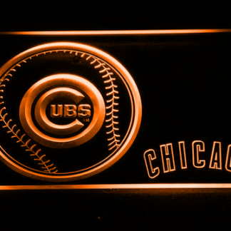 Chicago Cubs Baseball neon sign LED