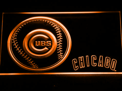 Chicago Cubs Baseball neon sign LED