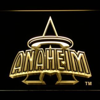Los Angeles Angels of Anaheim 1997-2001 Anaheim Halo Logo - Legacy Edition neon sign LED