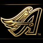 Los Angeles Angels of Anaheim 1997-2001 Winged A Logo - Legacy Edition - Image 8