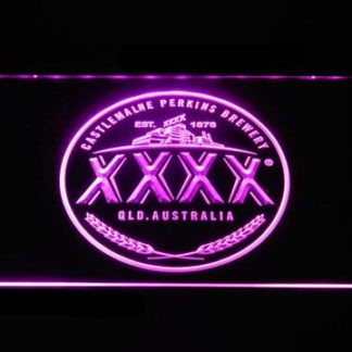 Castlemaine XXXX Logo neon sign LED