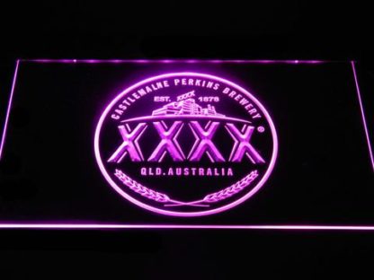 Castlemaine XXXX Logo neon sign LED