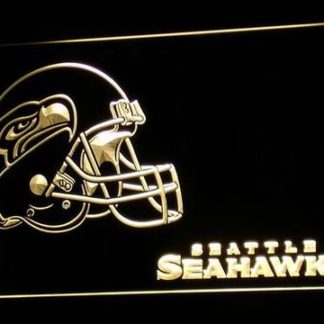 Seattle Seahawks Helmet 2 neon sign LED