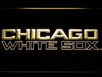Chicago White Sox 3 neon sign LED
