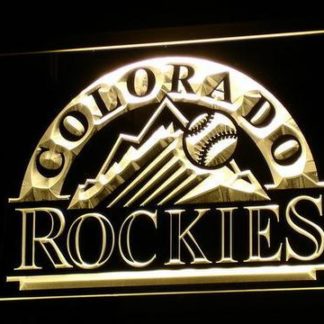 Colorado Rockies neon sign LED