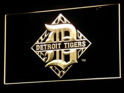 Detroit Tigers 4 neon sign LED