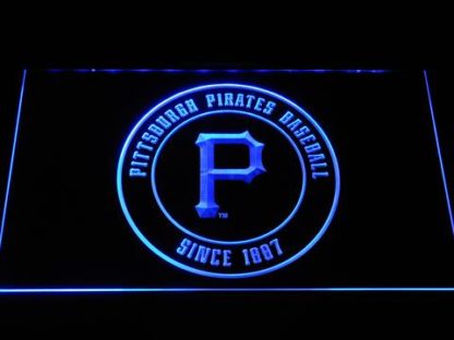Pittsburgh Pirates Badge neon sign LED