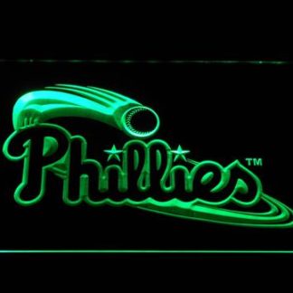Philadelphia Phillies Wordmark neon sign LED