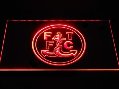 Fleetwood Town F.C. neon sign LED