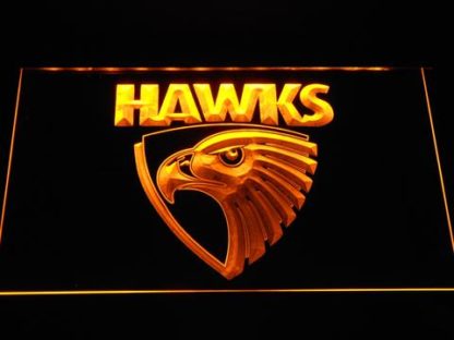 Hawthorn Hawks neon sign LED