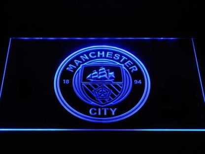 Manchester City Football Club neon sign LED