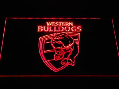Western Bulldogs neon sign LED