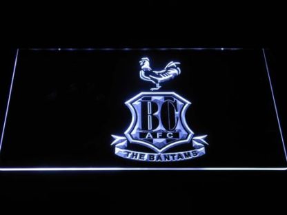 Bradford City AFC Crest 2 neon sign LED