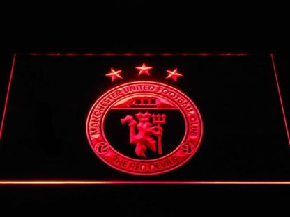 Manchester United Football Club The Red Devils neon sign LED