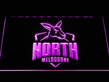 North Melbourne Kangaroos neon sign LED