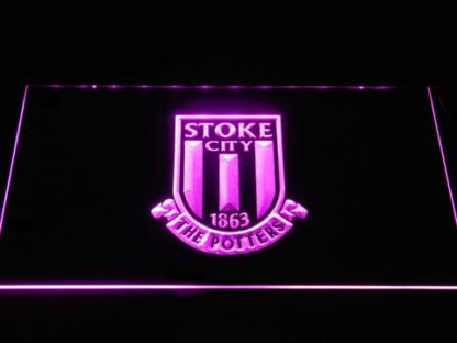 Stoke City F.C. neon sign LED