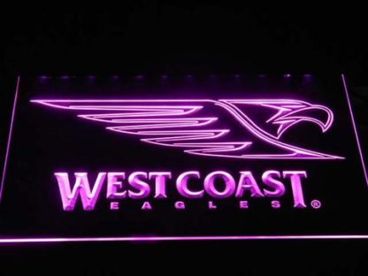 West Coast Eagles neon sign LED