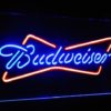 Budweiser Classic Beer Bar Decoration Gift Dual Color Led Neon Sign - Image 5