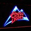 Coors Light Beer Bar Decoration Gift Dual Color Led Neon Sign