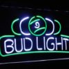 Bud Light Pool Room 9 Ball Snooker Billiard Dual Color Led Neon Sign - Image 14
