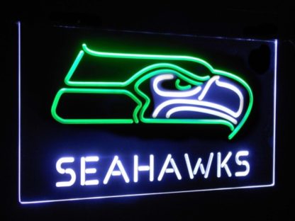 Seattle Seahawks Football NFL Bar Decor Dual Color Led Neon Sign neon sign LED