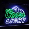 Coors Light Mountain Beer Bar Decoration Gift Dual Color Led Neon Sign - Image 14