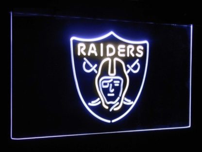 Oakland Raiders Football Bar Decoration Gift Dual Color Led Neon Sign neon sign LED