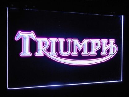 Triumph Car Truck Bar Decoration Gift Dual Color Led Neon Sign neon sign LED