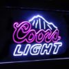 Coors Light Mountain Beer Bar Decoration Gift Dual Color Led Neon Sign - Image 16