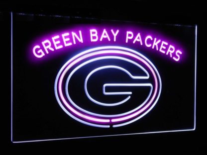 Green Bay Packers Football Bar Decor Dual Color Led Neon Sign neon sign LED