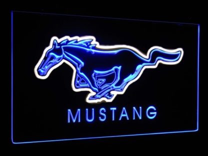 Mustang Ford Horse Car Bar Decoration Gift Dual Color Led Neon Sign neon sign LED