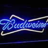 Budweiser Classic Beer Bar Decoration Gift Dual Color Led Neon Sign - Image 6