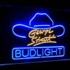 George Strait Bud Light Music Beer Bar Decor Dual Color Led Neon Sign - Image 6