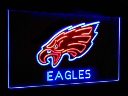 Philadelphia Eagles Football Bar Decor Dual Color Led Neon Sign neon sign LED