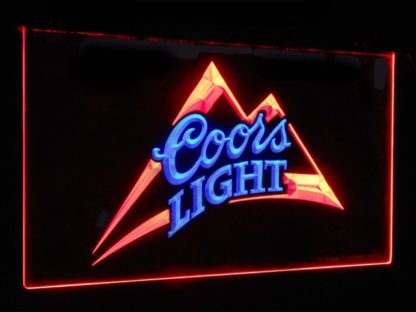 Coors Light Beer Bar Decoration Gift Dual Color Led Neon Sign neon sign LED