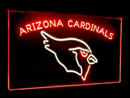 Arizona Cardinals Football Bar Decor Dual Color Led Neon Sign neon sign LED