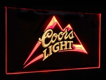 Coors Light Beer Bar Decoration Gift Dual Color Led Neon Sign neon sign LED