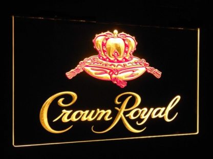 Crown Royal Beer Bar Decoration Gift Dual Color Led Neon Sign neon sign LED