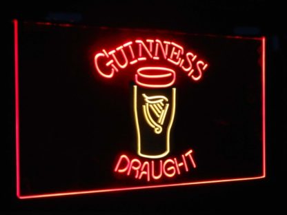 Guinness Draught Ale Beer Bar Decoration Gift Dual Color Led Neon Sign neon sign LED