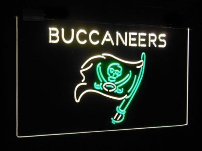 Tampa Bay Buccaneers Football Bar Decor Dual Color Led Neon Sign neon sign LED