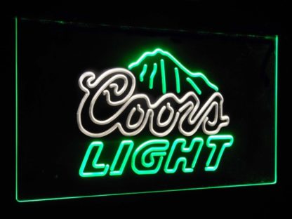 Coors Light Mountain Beer Bar Decoration Gift Dual Color Led Neon Sign neon sign LED