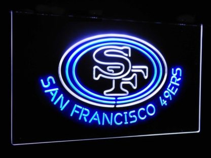 San Francisco 49ers Football Bar Decor Dual Color Led Neon Sign neon sign LED