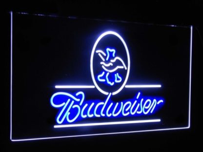 Budweiser Eagle US Beer Company Bar Decor Dual Color Led Neon Sign neon sign LED