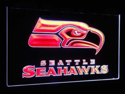 Seattle Seahawks Football Bar Decoration Gift Dual Color Led Neon Sign neon sign LED