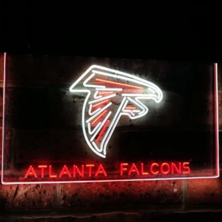Atlanta Falcons Football Bar Decoration Gift Dual Color Led Neon Sign neon sign LED