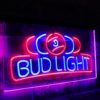 Bud Light Pool Room 9 Ball Snooker Billiard Dual Color Led Neon Sign - Image 2
