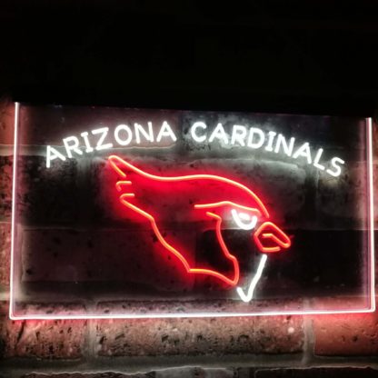 Arizona Cardinals Football Bar Decor Dual Color Led Neon Sign neon sign LED